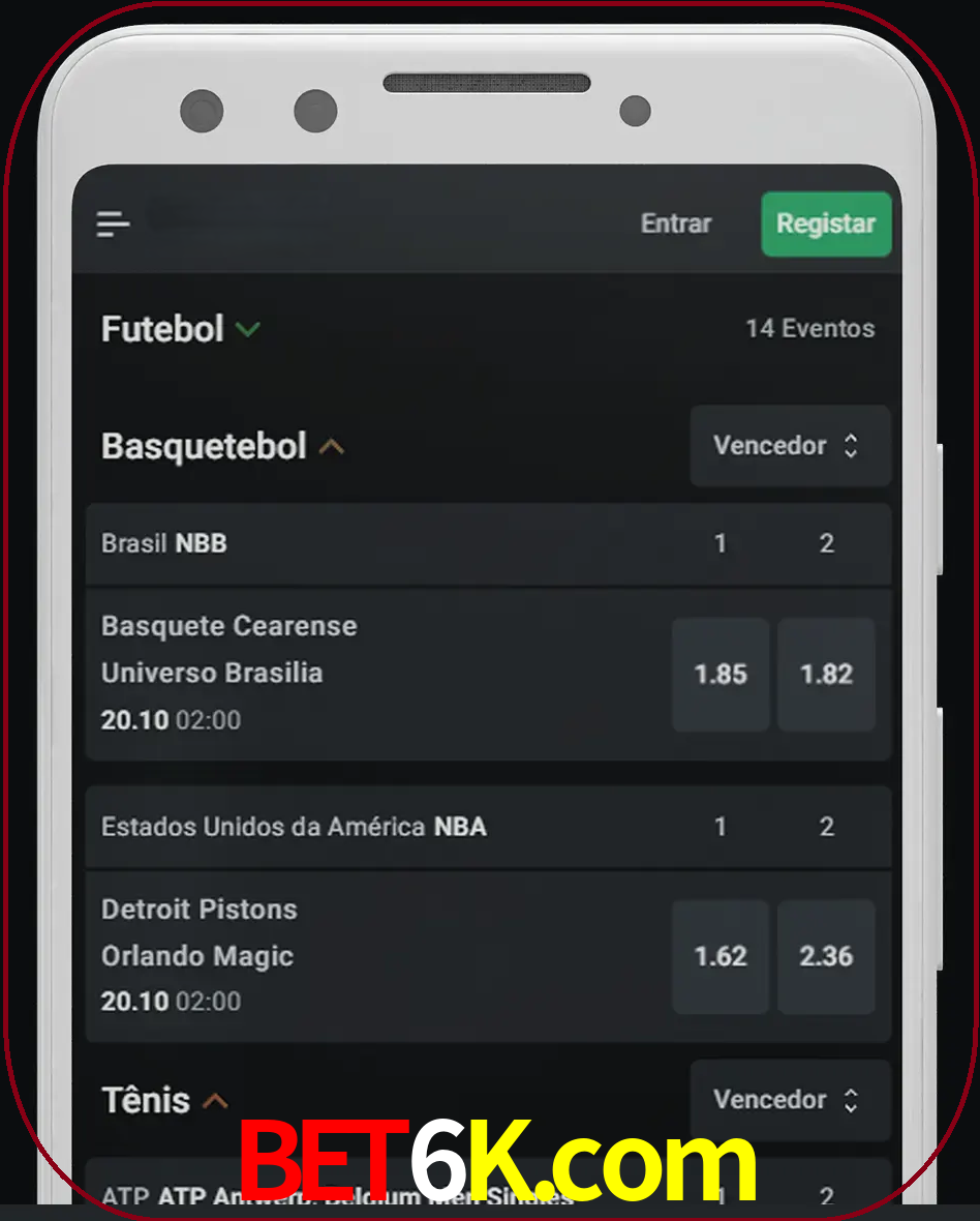 Aposte e assista aos esportes em formato ao vivo.
