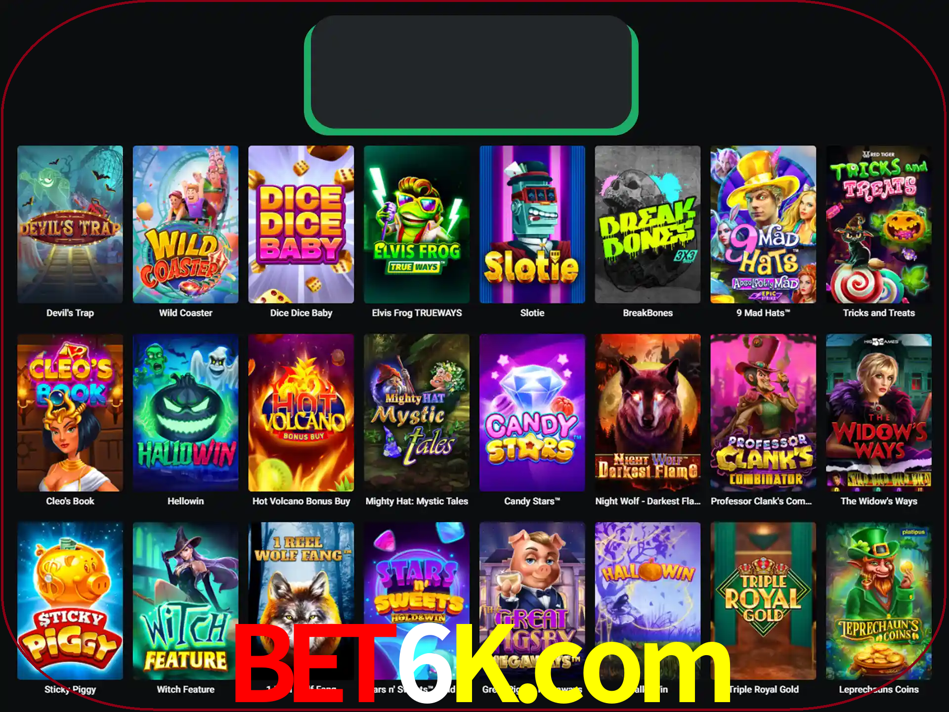 Procure por seus amados jogos de slot.